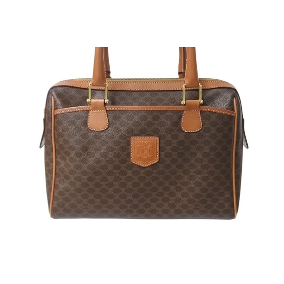 CELINE Macadam Handbag Brown - Picture 2 of 10